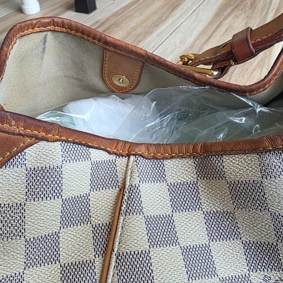 Louis Vuitton Damier Azur Gallliera Shoulder Handbag PM - Picture 9 of 13